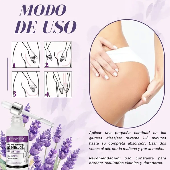 Aceite Reafirmante De Glúteos