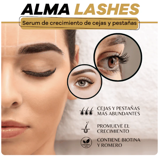 Sérum para Cejas y Pestañas - Alma Lashes